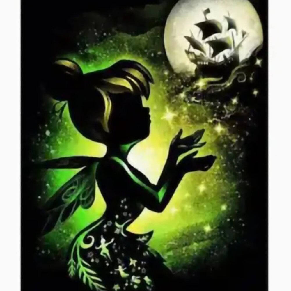 🤩3/$15 NEW Tinkerbell Diamond Painting Kit